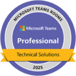 Microsoft Teams Rooms Technical Solutions Professional 2025