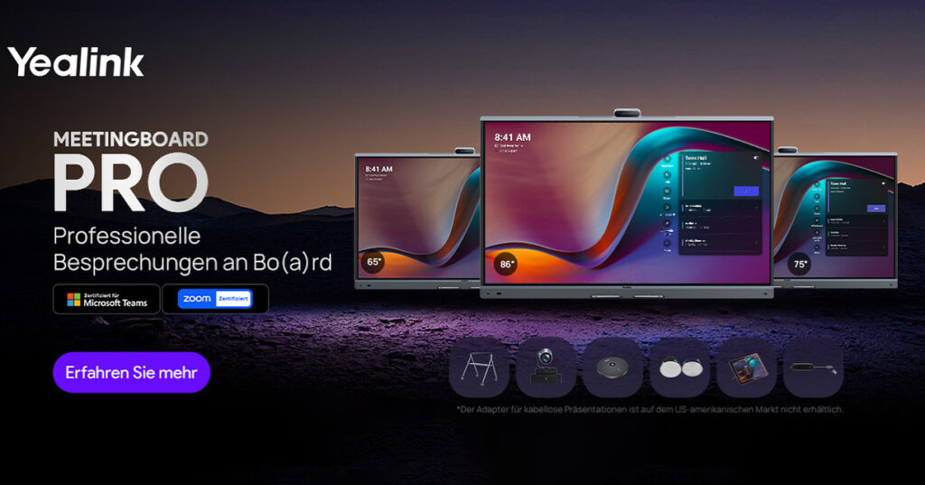 Yealink Meetingboard Pro Übersicht