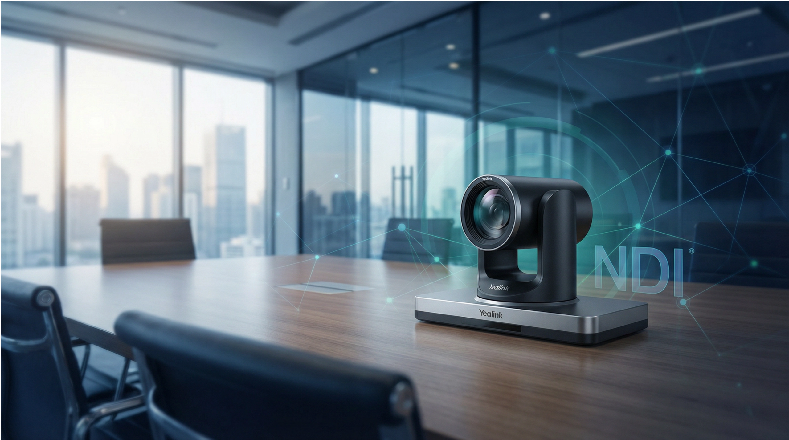 Schluss mit dem Kabel-Chaos: Warum die Yealink SmartVision 80 mit NDI Ihre Meetingräume für immer verändert
