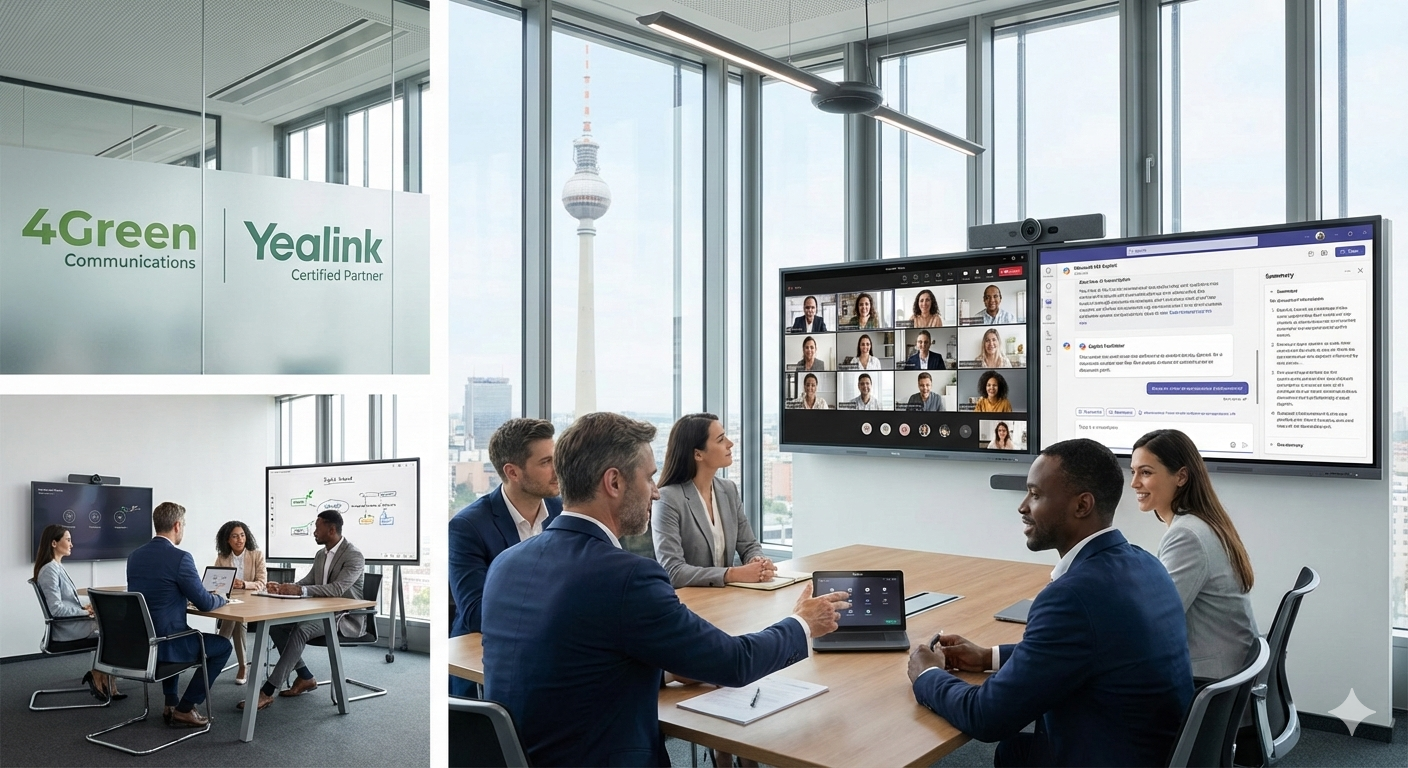 Yealink Showroom Berlin: Microsoft Teams Rooms live erleben – und mit KI in die Zukunft